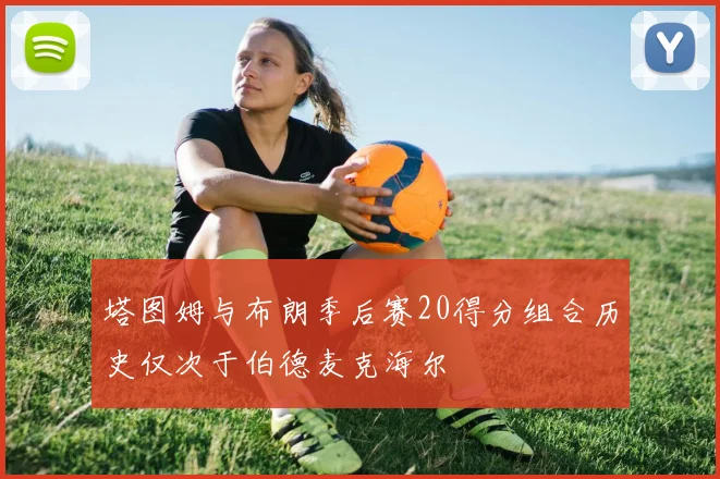 塔图姆与布朗季后赛20得分组合历史仅次于伯德麦克海尔